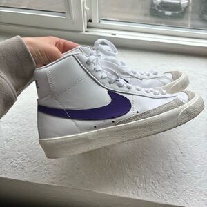Women’s Size 8 Purple Nike Blazers